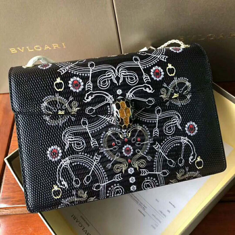 2018 Bvlgari Serpenti Forever Flap cover bag