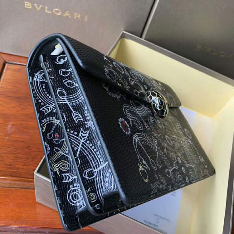 2018 Bvlgari Serpenti Forever Flap cover bag