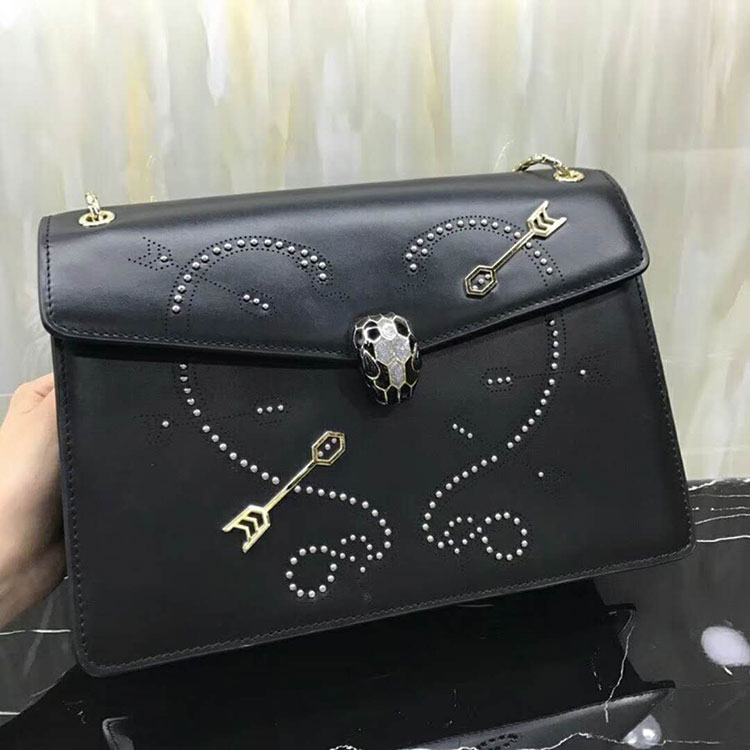 2018 Bvlgari Serpenti Forever Flap cover bag