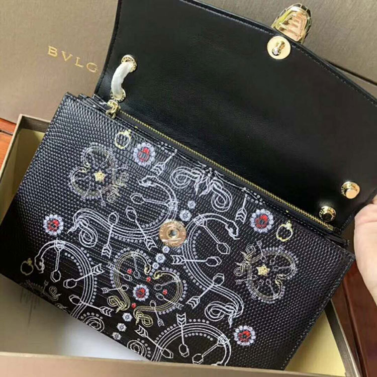 2018 Bvlgari Serpenti Forever Flap cover bag