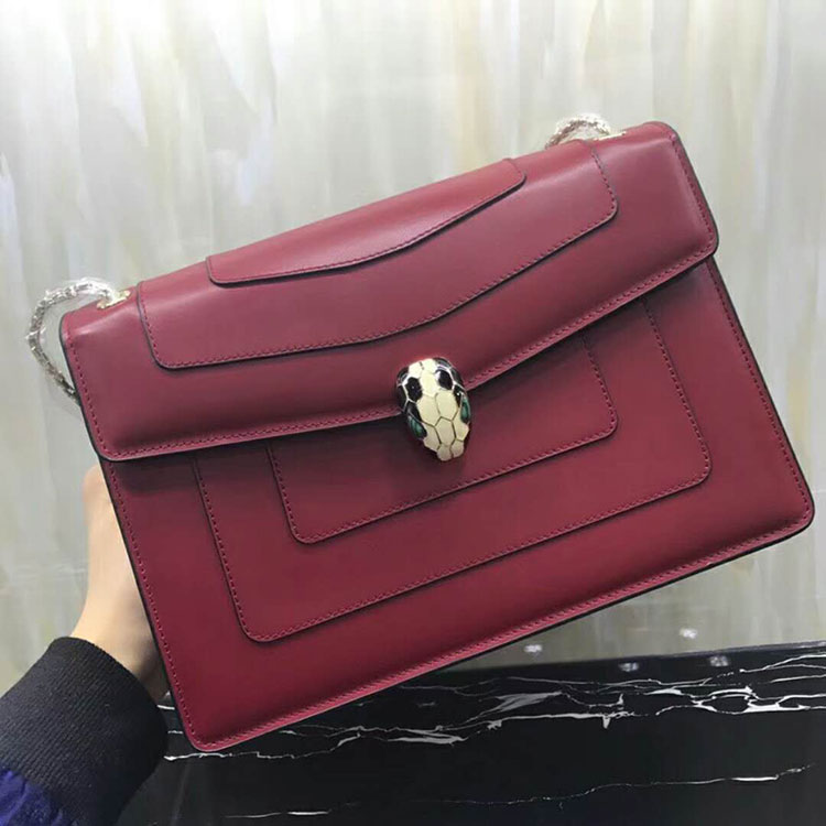 2018 Bvlgari Serpenti Forever flap cover bag