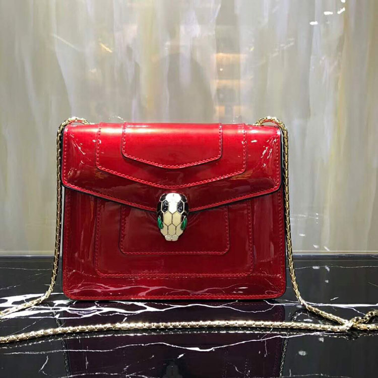 2018 Bvlgari Serpenti Forever flap cover bag