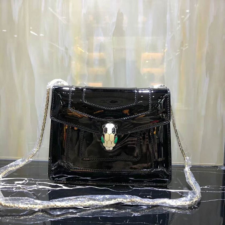 2018 Bvlgari Serpenti Forever flap cover bag