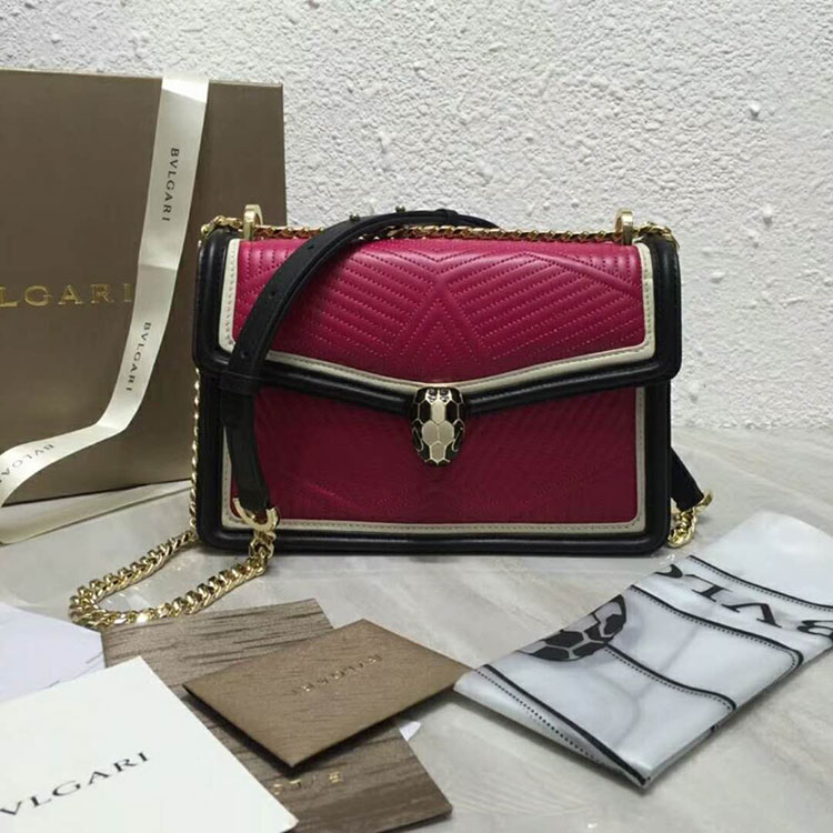 2018 Bvlgari Serpenti Forever flap cover bag