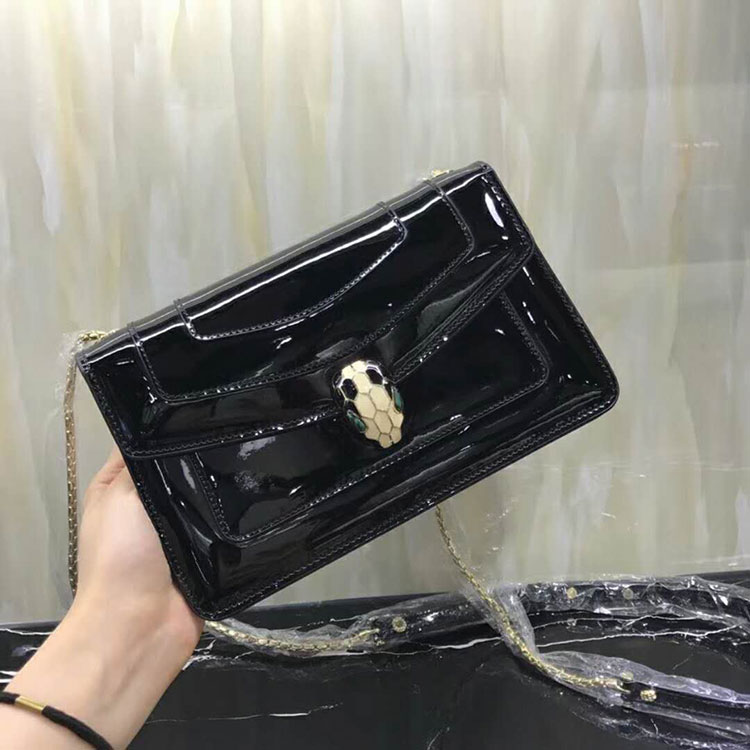 2018 Bvlgari Serpenti Forever flap cover bag