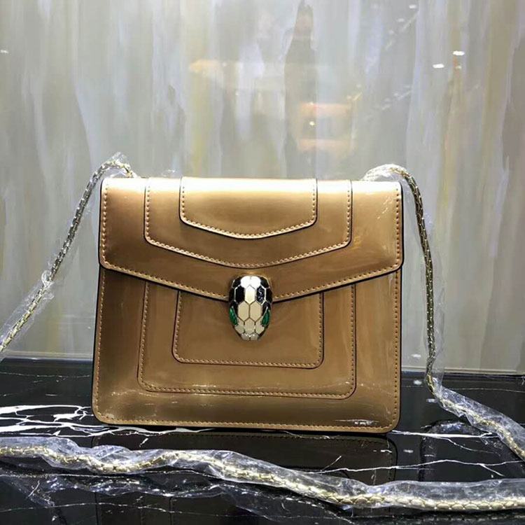 2018 Bvlgari Serpenti Forever flap cover bag