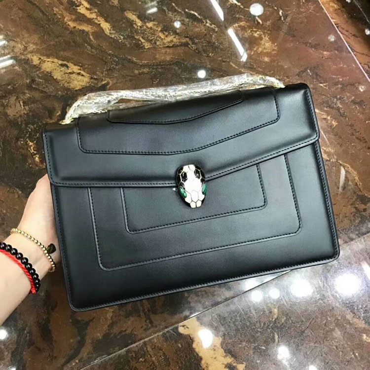 2018 Bvlgari Serpenti Forever flap cover bag