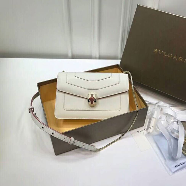 2018 Bvlgari Serpenti Forever flap cover bag