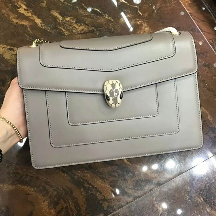 2018 Bvlgari Serpenti Forever flap cover bag