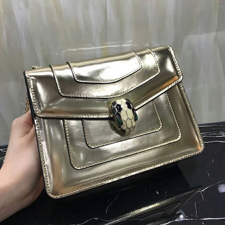 2018 Bvlgari Serpenti Forever flap cover bag