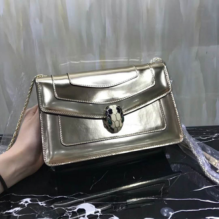 2018 Bvlgari Serpenti Forever flap cover bag