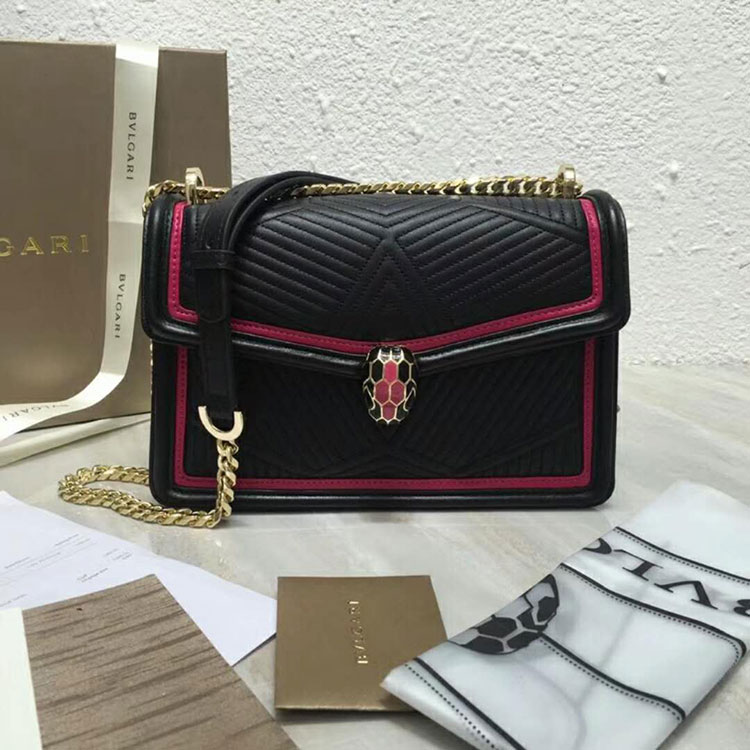 2018 Bvlgari Serpenti Forever flap cover bag