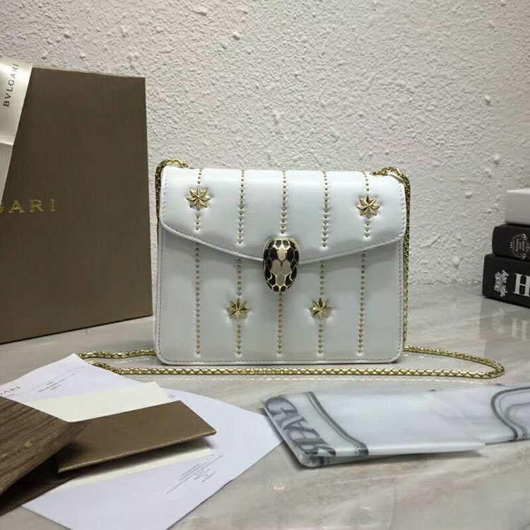 2018 Bvlgari Serpenti Forever flap cover bag