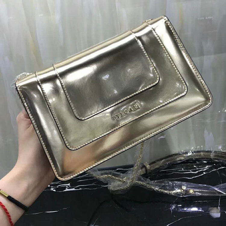 2018 Bvlgari Serpenti Forever flap cover bag