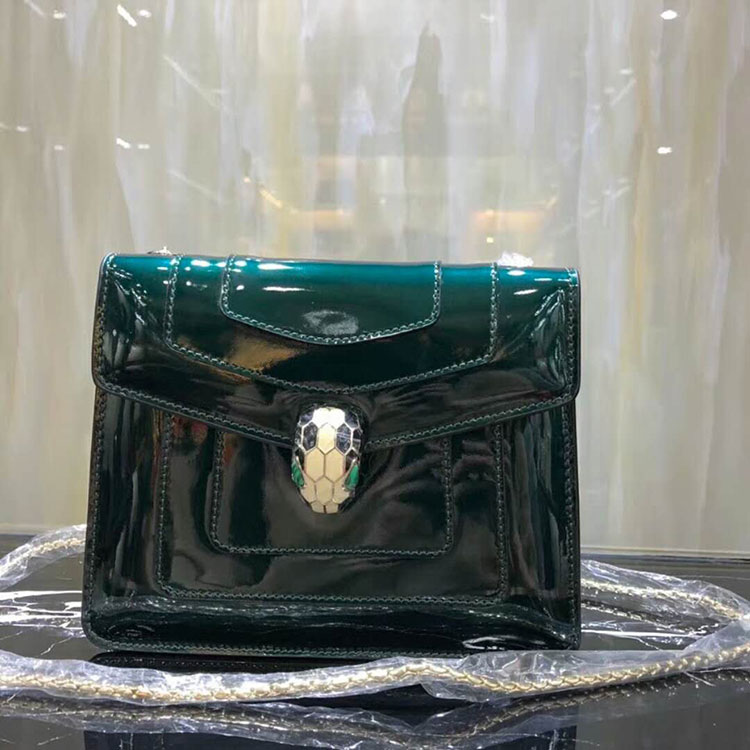 2018 Bvlgari Serpenti Forever flap cover bag