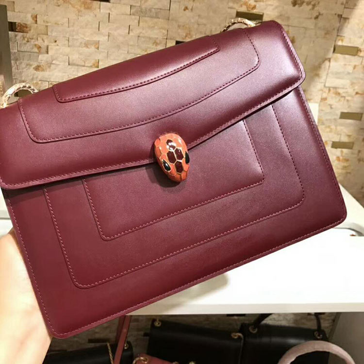 2018 Bvlgari Serpenti Forever flap cover bag