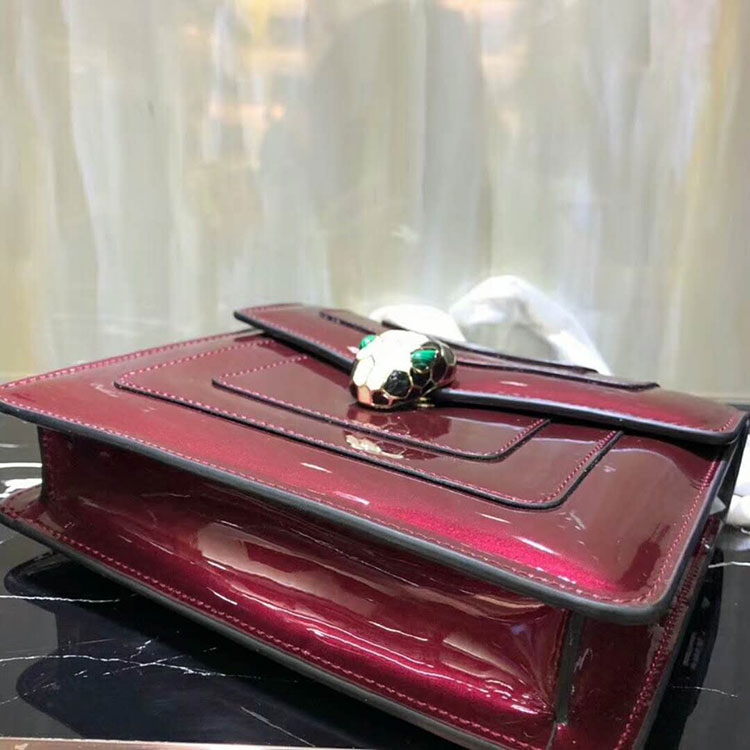 2018 Bvlgari Serpenti Forever flap cover bag