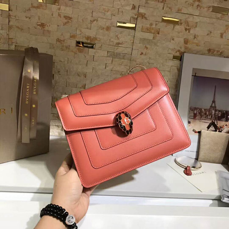 2018 Bvlgari Serpenti Forever flap cover bag