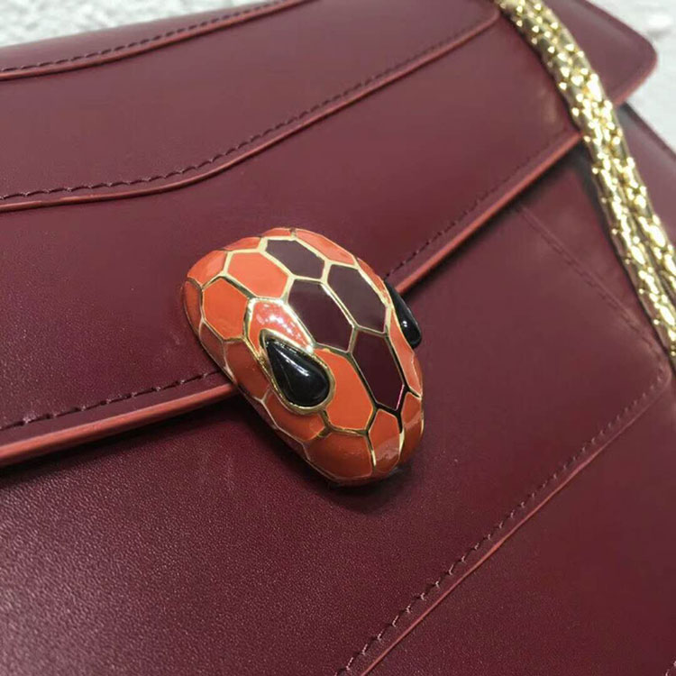 2018 Bvlgari Serpenti Forever flap cover bag