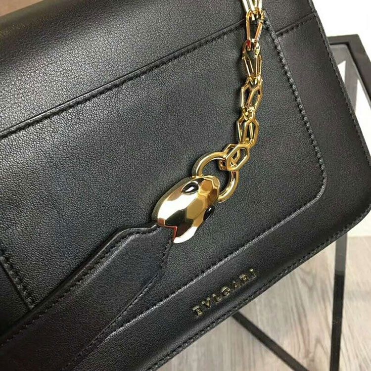 2018 Bvlgari Serpenti Hypnotic Flap cover bag