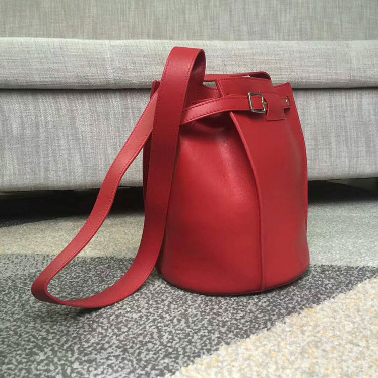 2018 CELINE BIG BAG BUCKET WITH LONG STRAP IN SMOOTH CALFSKIN