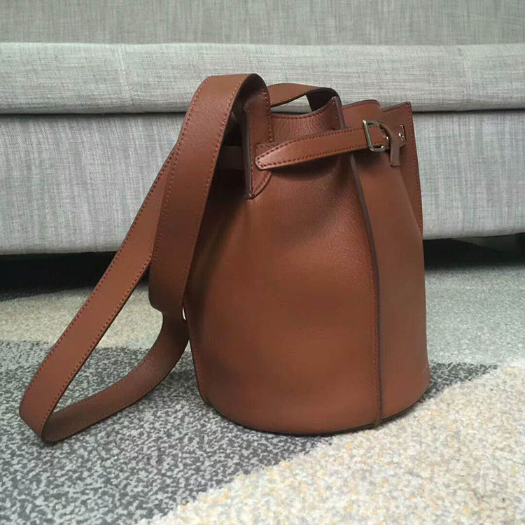 2018 CELINE BIG BAG BUCKET WITH LONG STRAP IN SMOOTH CALFSKIN