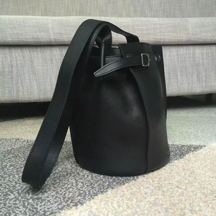 2018 CELINE BIG BAG BUCKET WITH LONG STRAP IN SMOOTH CALFSKIN