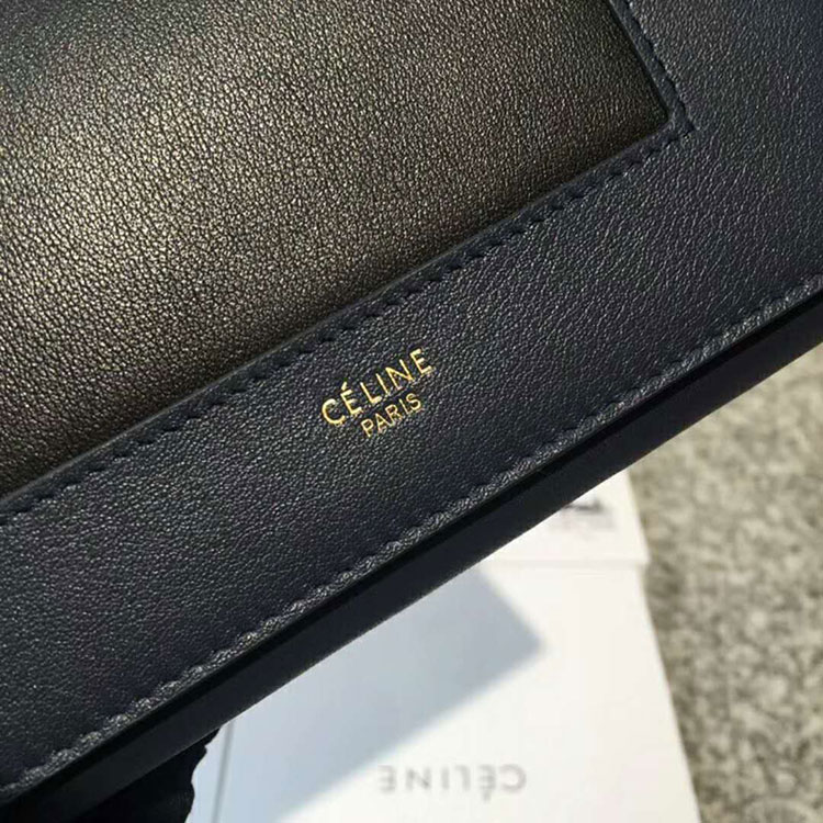 2018 CELINE FRAME MEDIUM MULTIFUNCTION IN BICOLOUR SMOOTH LAMBSKIN