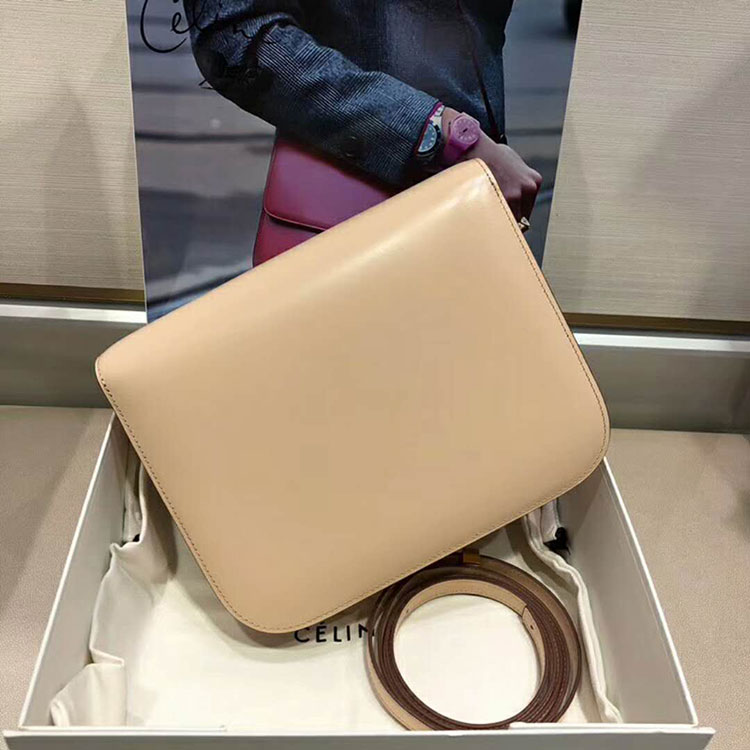 2018 CELINE MEDIUM CLASSIC BAG IN BOX CALFSKIN