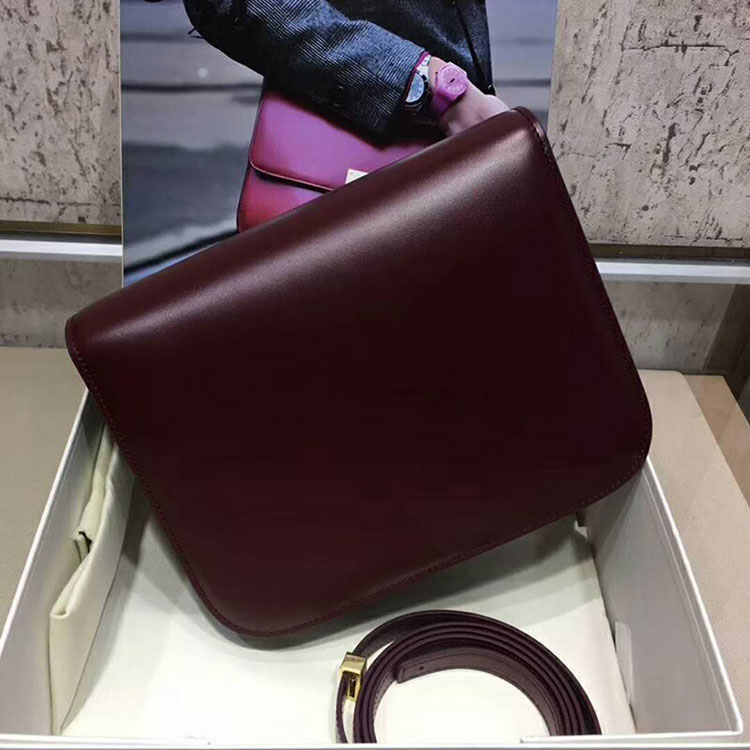 2018 CELINE MEDIUM CLASSIC BAG IN BOX CALFSKIN