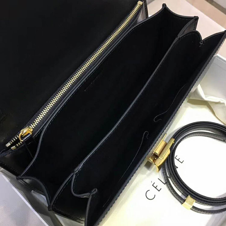 2018 CELINE MEDIUM CLASSIC BAG IN BOX CALFSKIN