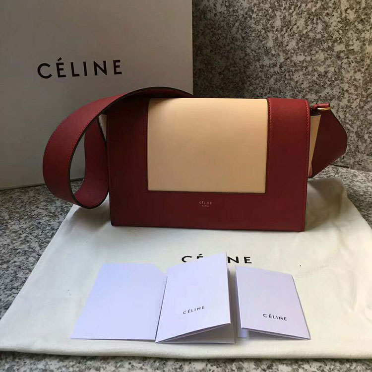 2018 CELINE MEDIUM FRAME BAG IN CALFSKIN