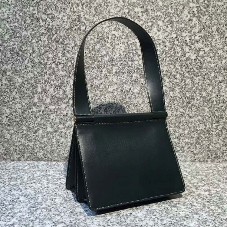 2018 CELINE SMALL TAB BAG IN SATINATED NATURAL CALFSKIN