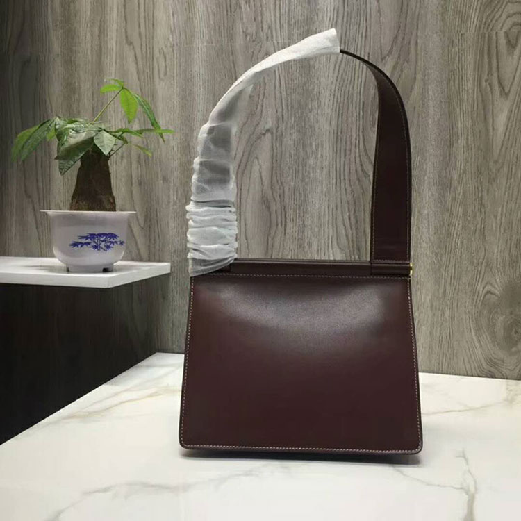 2018 CELINE SMALL TAB BAG IN SATINATED NATURAL CALFSKIN