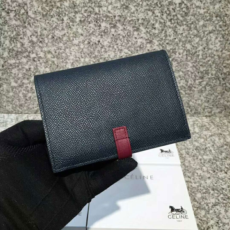 2018 CELINE STRAP MEDIUM MULTIFUNCTION IN GRAINED CALFSKIN AND SHINY CALFSKIN