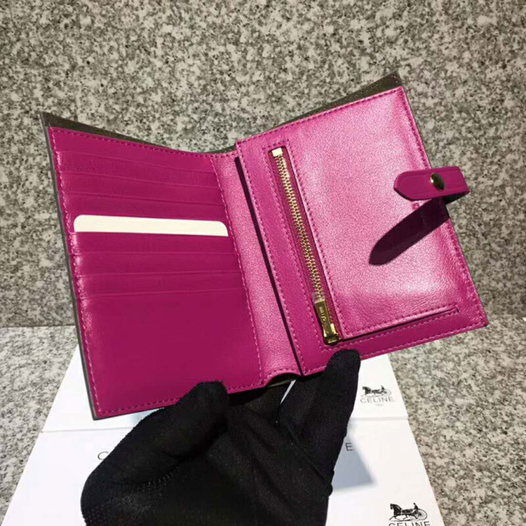 2018 CELINE STRAP MEDIUM MULTIFUNCTION IN GRAINED CALFSKIN AND SHINY CALFSKIN