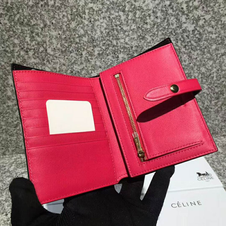 2018 CELINE STRAP MEDIUM MULTIFUNCTION IN GRAINED CALFSKIN AND SHINY CALFSKIN