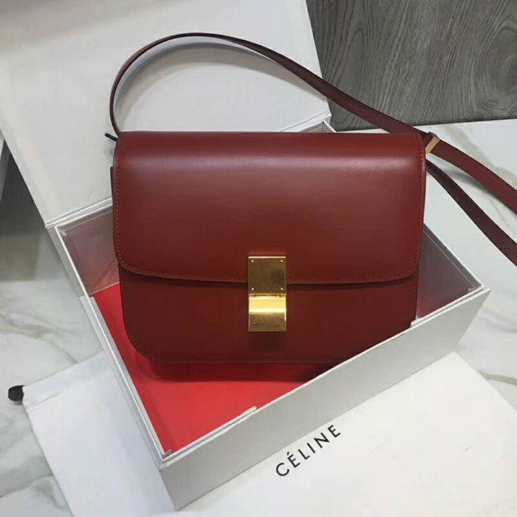 2018 Celine MEDIUM CLASSIC BAG IN NATURAL CALFSKIN