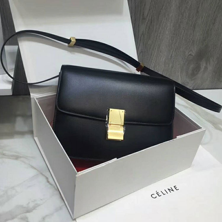 2018 Celine MEDIUM CLASSIC BAG IN NATURAL CALFSKIN