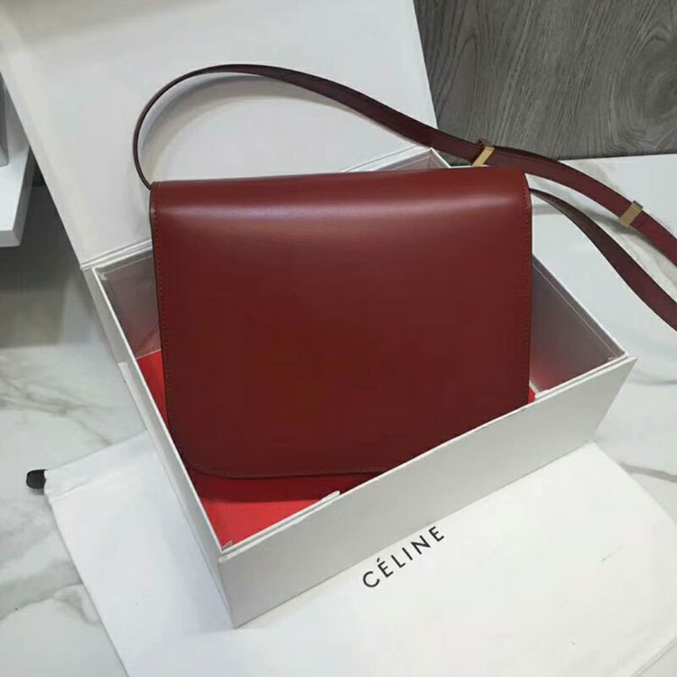 2018 Celine MEDIUM CLASSIC BAG IN NATURAL CALFSKIN