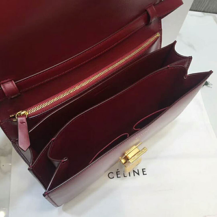 2018 Celine MEDIUM CLASSIC BAG IN NATURAL CALFSKIN