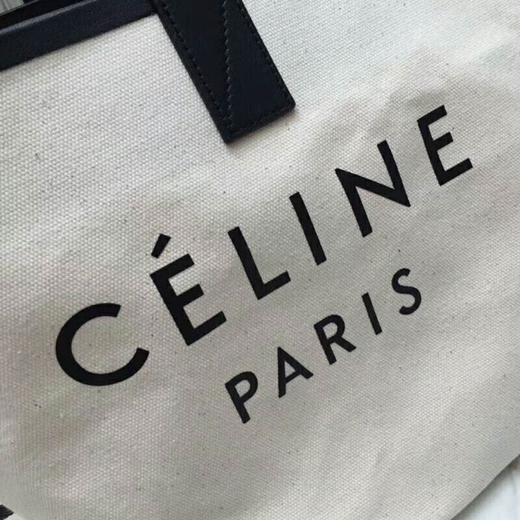 2018 Celine Small Made In Tote In Textile