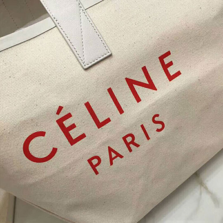 2018 Celine Small Made In Tote In Textile