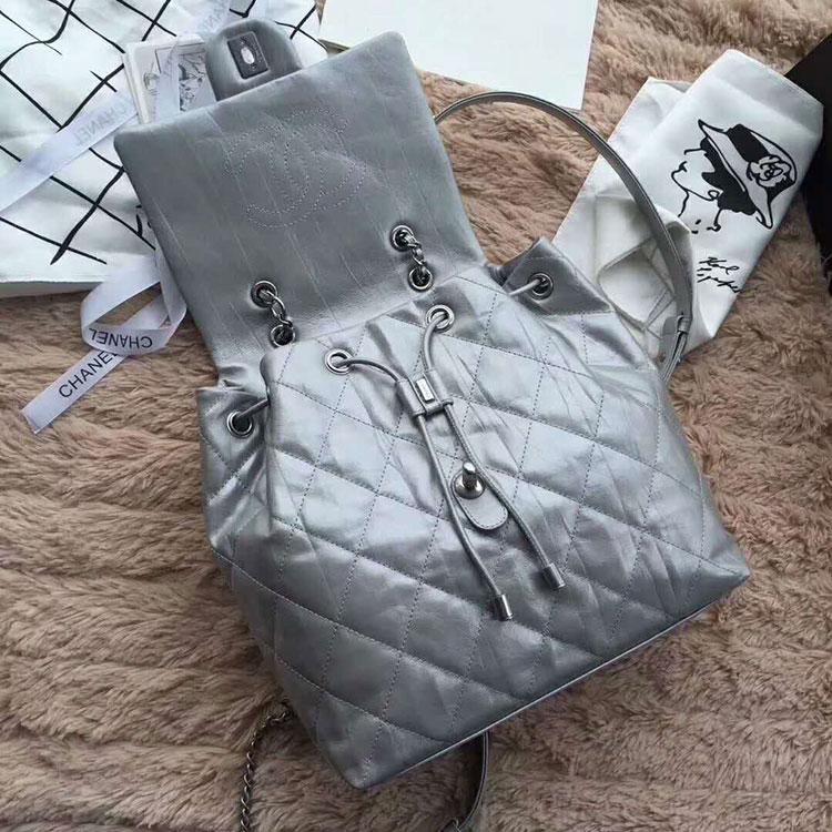 2018 Chanel Backpack Original Calfskin Leather