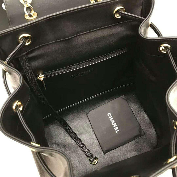 2018 Chanel Backpack Original Calfskin Leather