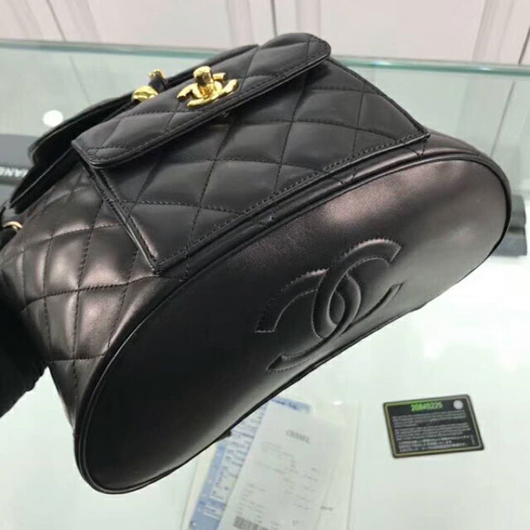 2018 Chanel Backpack Original Lambskin Leather