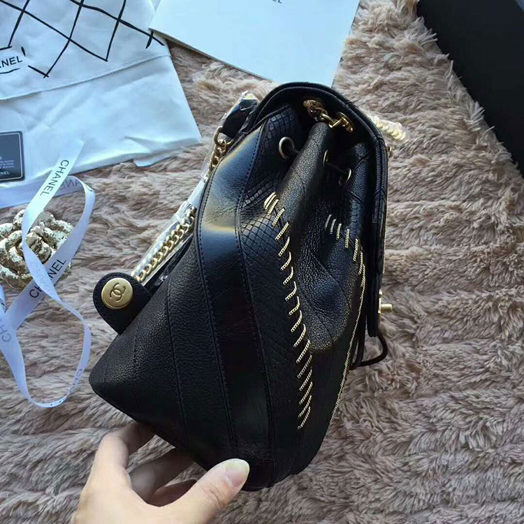 2018 Chanel Backpack bag Original Leather