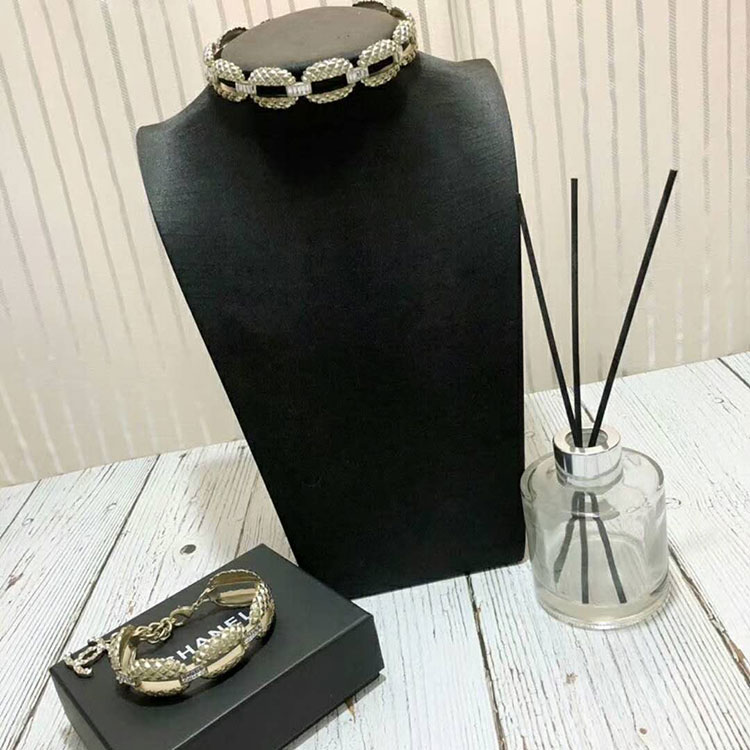 2018 Chanel Bracelet and Choker