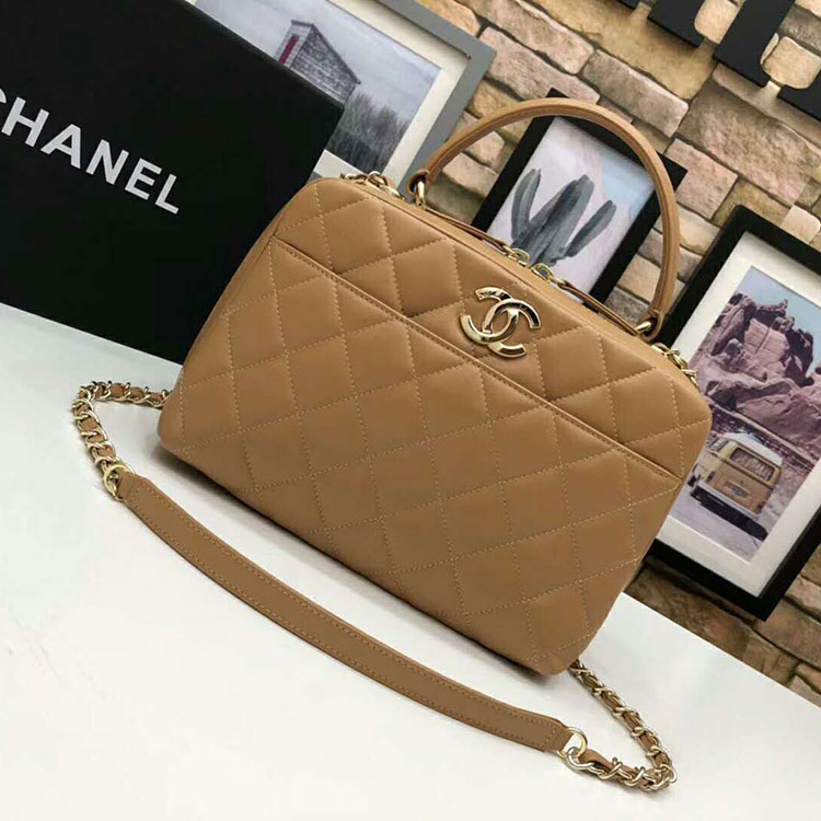 2018 Chanel Briefcase Original Lambskin Leather