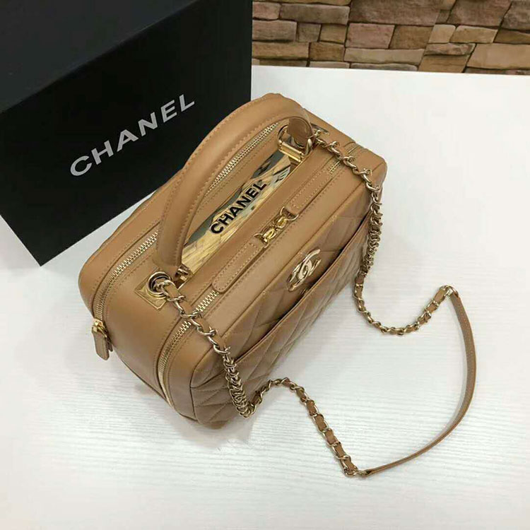 2018 Chanel Briefcase Original Lambskin Leather